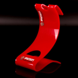 Desktop Attractive Red Acrylic Arc Display Rack