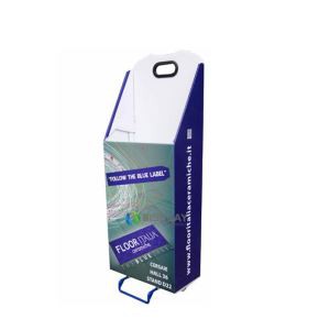 Easy Taking Recyclable Cardboard Luggage Trolley, Paper Trolley Box For Exhibition Trade Fair