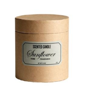 Wholesale recyclable kraft paper packaging tube round paper tube tea packaging box