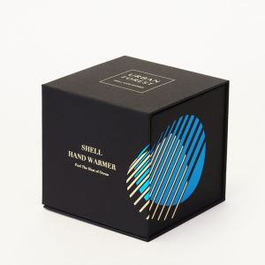 Elegant Black Cardboard Box For Crystal Ball Packaging