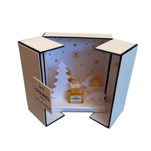 Elegant Name Brand Cardboard Packaging Gift Boxes For Perfume With Custom Print