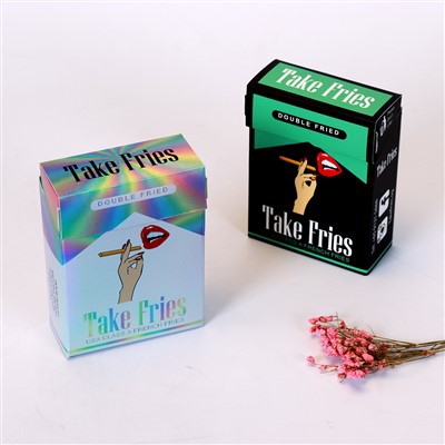 Empty Cigarette Packs Boxes Smoke Cigars Tobacco Box Blank Custom Paper 10 20 Pack Cosmetic Fashionable Art Paper Recyclable JC