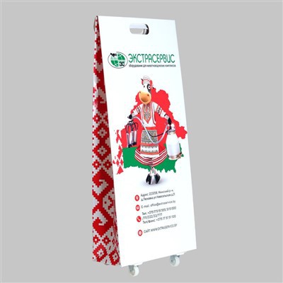 Environmentally Friendly Portable Paper-based Wheeled Bag