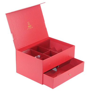 Exclusive Custom Food Grade Gift Box For Moon Cake With Bowknot