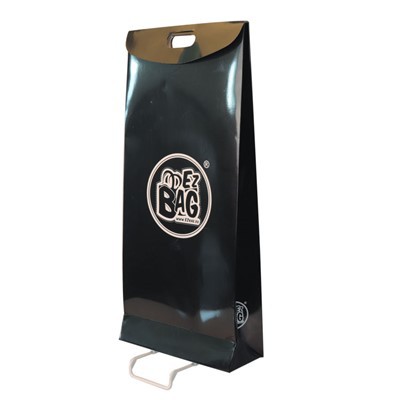 Exhibition Cardboard Trolley Boxes Bags Folding Paper Shopping Trolley Bag Corrugated Paper Trolley Bag For Advertising Rack