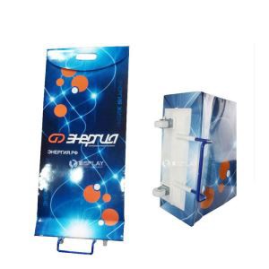 Extendable Cardboard Trolley , Corrugated Cardboard Trolley Box On Wheels For Exhibition