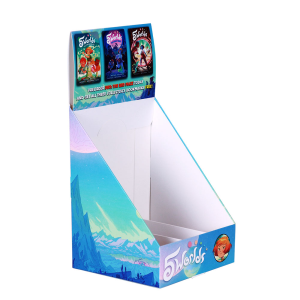 Factory Manufacturer Custom Cardboard Counter Display,Pdq Display Box ,Pdq Box