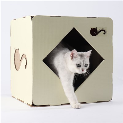 Factory OEM Customized Environmental Corrugated Paper Cat House