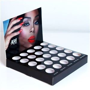 Factory Price Nail Polish Custom Printed Point Of Sale Small Cardboard Counter Top Display Box