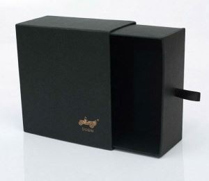 High Quality Drawer Type Paper Packaging Gift Boxes custom print with ribbon