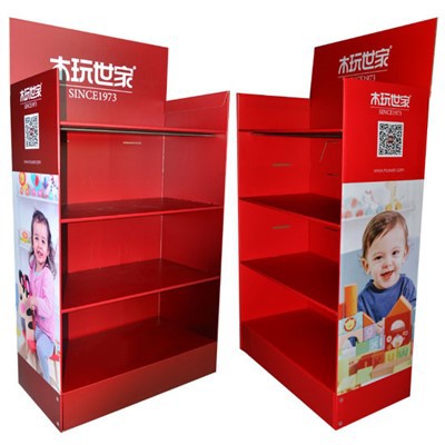 Four-layer Cardboard Display Stand For Toy Dolls