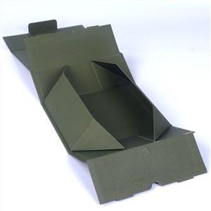 Green UV Coating Folding Recycled Paper Gift Packaging Custom Logo Shoe Paper Box