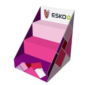 Pop Cardboard Counter Top Display PDQ For Promotional Stationery Products