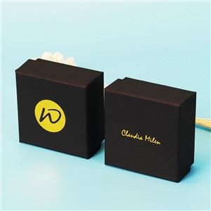High Quality Low MOQ Black Paper Box Packaging Box