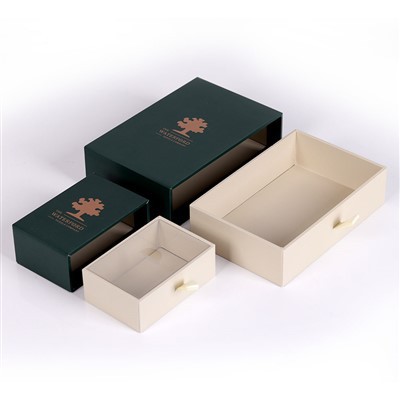 High Quality Wholesale Luxury Jewelry Packaging Sliding Style Drawer Box Small Gift Box For Cosmetic Perfume Aromatherapy
