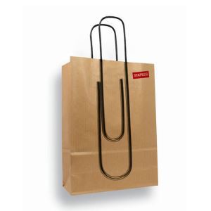Hot Sale Brown Craft Paper With Creative Design Cardboard Packaging Bag