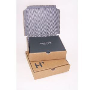 Hot Sale Custom Logo Print Cardboard Packaging Box For Man' S Belt/ Wallet Packaging Gift Box