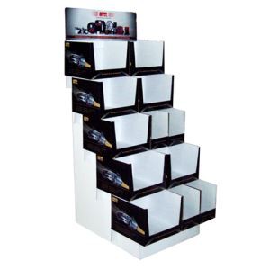 Korea Skincare Makeup Display Floor Shelves