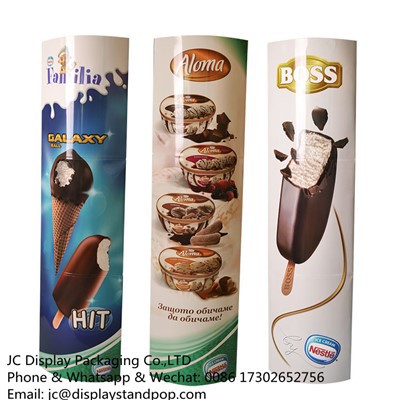 Lama Display Advertising Paper Standee Design Folding Pop Up Standee