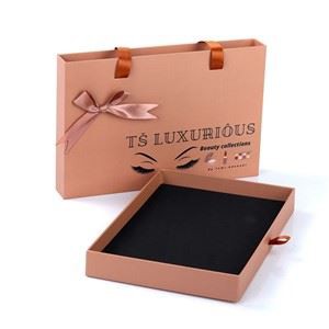 Large Drawer Paper Box Empty Eyeshadow Palette Lipstick Makeup Gift Box Package
