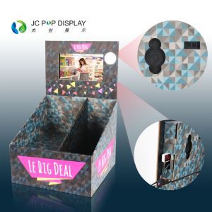 Pop LCD Counter Top Display Shelves
