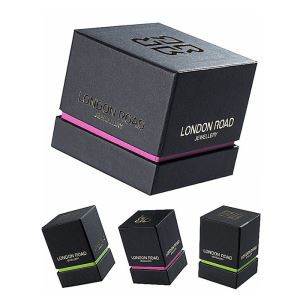 London Road Rigid Gold Stamping Watch/jewelry Packaging Box With Highest Quality