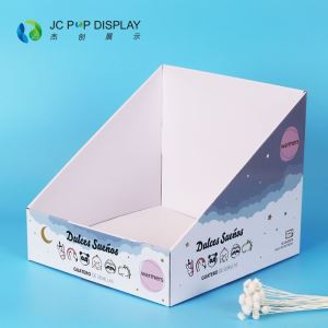 Custom design print paper display box carton box PDQ