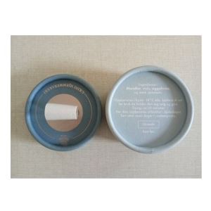 Custom Lovely Mini Cylinder/ Round Cardboard Engagement Ring Packaging Box With A Sponge Inside