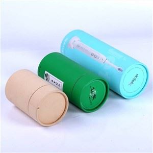 Low Price Paper Tube Packaging For Essential Oil Bottle Paper Cardboard Tube Box Biodegradable Cylinder Box