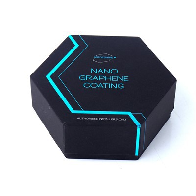 Luxury Rigid Paperboard Hexagonal Jewelry Box Small Gift Box With Foil Specifications Creative Design