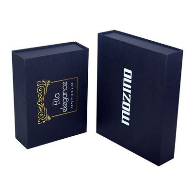 Magnet Flip Solid Color Folding Box Fresh Storage Gift Box Birthday Gift Cardboard Packaging Box With Ribbon