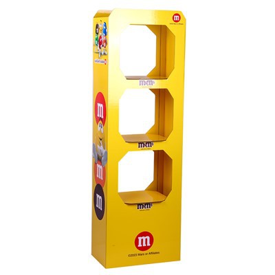 Multi-Layer Chocolate Candy Cardboard Display Shelves For Supermarket/Grocery/Retail Store