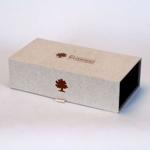 Custom Fabric Linen Cover Packaging Magnetic Box