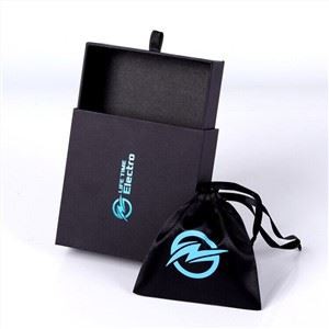 Necklace Jewelry Rigid Paper ​packaging Box With Pouch
