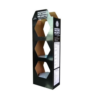 New Arrival Custom Cardboard Display Stand New Design Display Shelf For Supermarket POS Cosmetic Electric Product Promotion Show