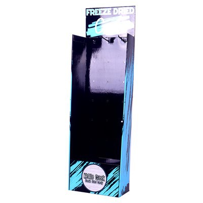 New Arrive Cardboard Peg Hook Display Stand Advertising Pop Recyclable Paper Corrugated Standing
