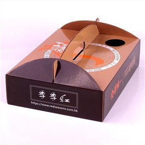 Custom Roasting Grilled Fish Take Out Food Packing Paper Box