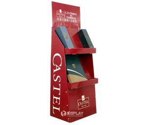 Cardboard Merchandising Display Racks for France Brand Wine,Cardboard Wine Display