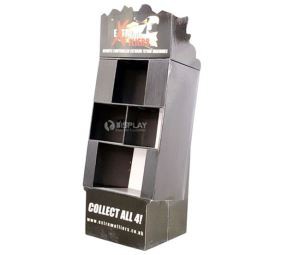 Cardboard Games Products Display Stand with 4 Cells