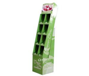 Cook Books Corrugated Display Stand,Cardboard Display Shelf for Book Production
