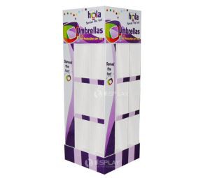 Custom Cardboard Display Stand with Compartments