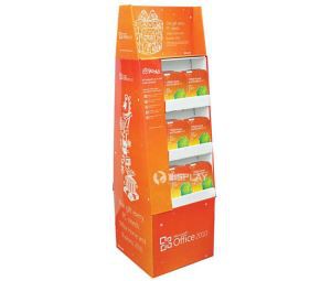 Custom Printed Retail Cardboard Display stand for products advertising promotion