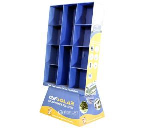 Low price factory direct sales mall products promotional paper display shelves