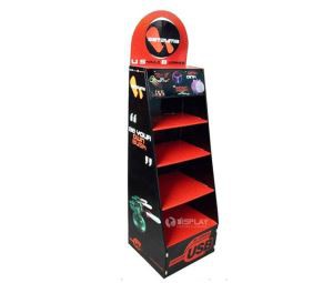 Customized Supermarket Display Stand Cardboard for USB Cases