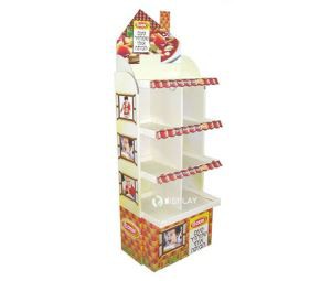 Dove Chocolate Supermarket Cardboard Product Display, Cardboard Display Product with Custom Printing