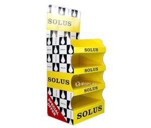 LED Cardboard Advertising Display Stand,Corrugated LED Display Stand for LED Lights Promotion