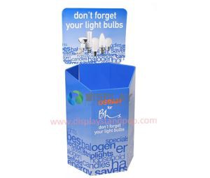 POP Cardboard LED Display Bins