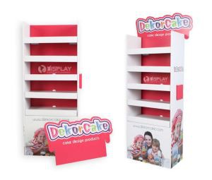 Mini Cake Promotion Custom Cardboard Displays Supplier