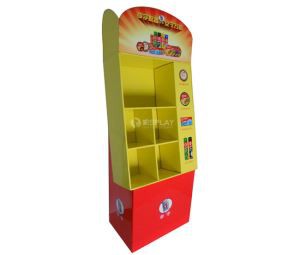 Offset Printing Customized Cardboard Shelf Display for Medicine Promotion