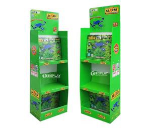 Toys poster advertising promotional cardboard floor standing display shelf